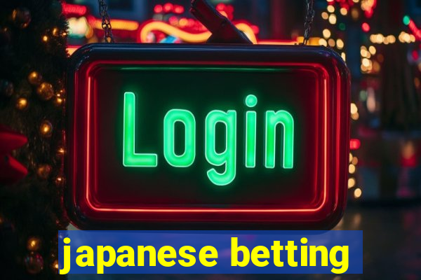 japanese betting