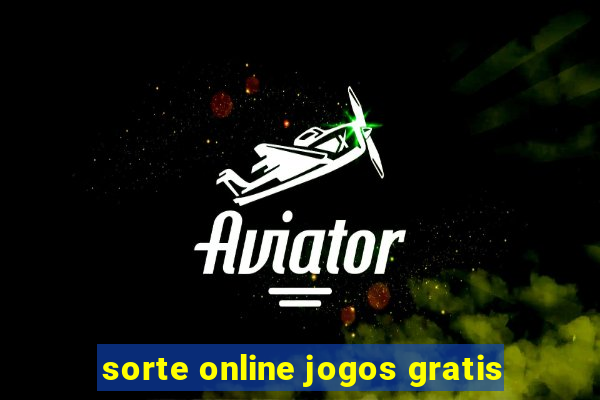 sorte online jogos gratis