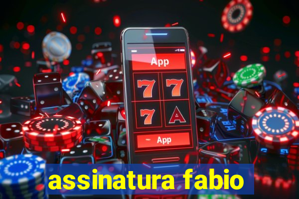 assinatura fabio