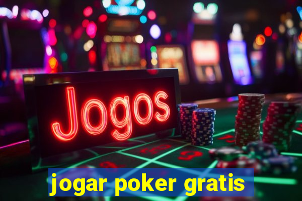 jogar poker gratis