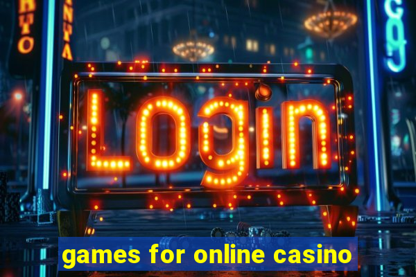 games for online casino