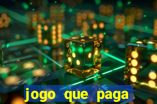 jogo que paga dinheiro no pix de verdade