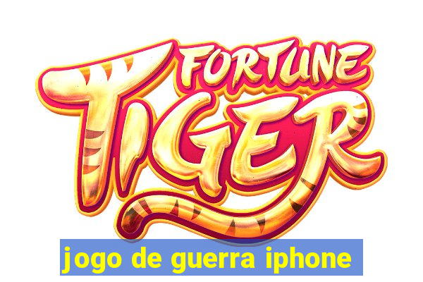 jogo de guerra iphone