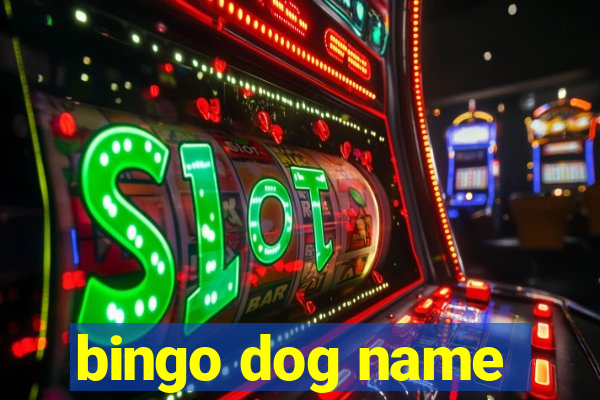 bingo dog name