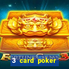 3 card poker online casino