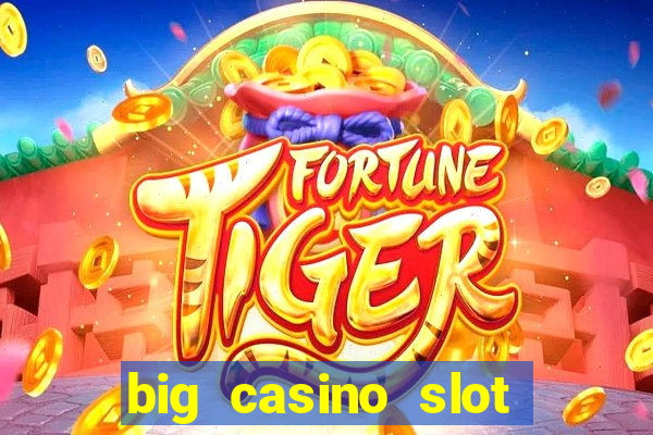 big casino slot machine wins