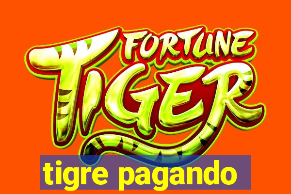 tigre pagando