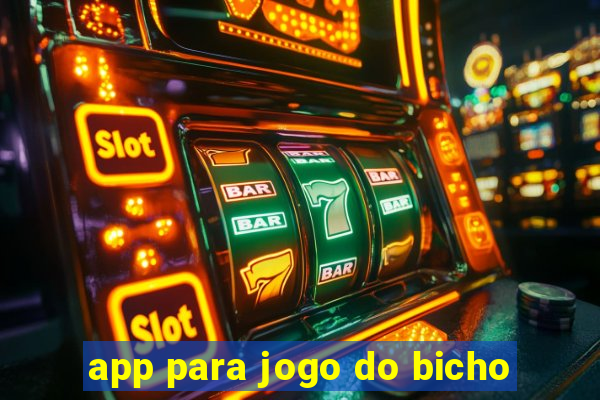 app para jogo do bicho