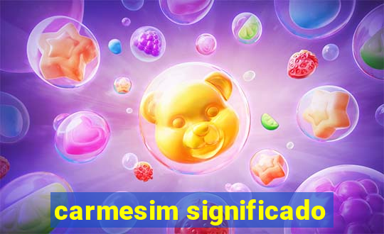 carmesim significado