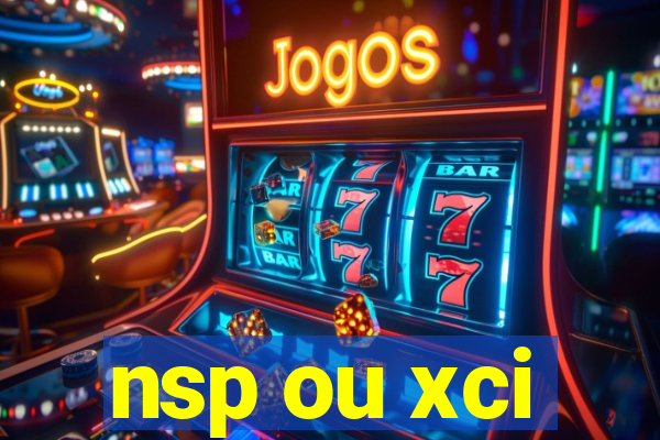 nsp ou xci