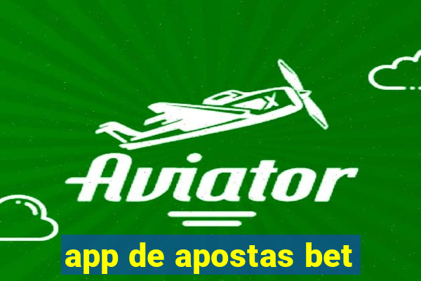 app de apostas bet