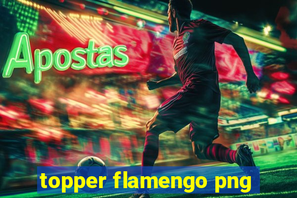 topper flamengo png