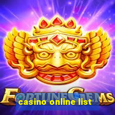 casino online list