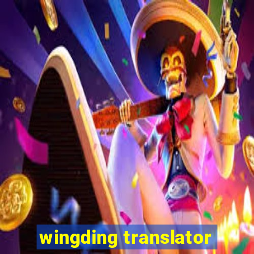 wingding translator