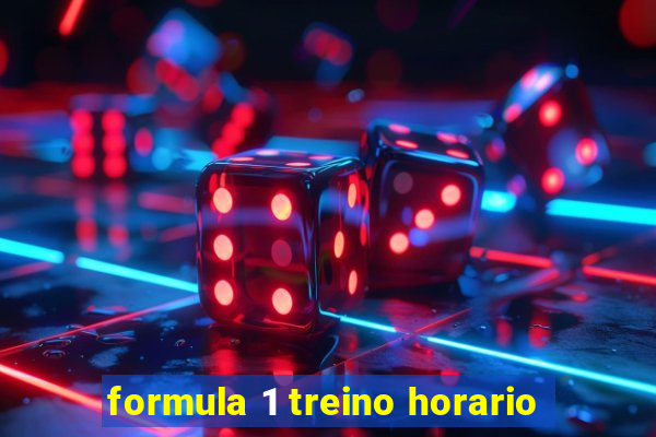 formula 1 treino horario