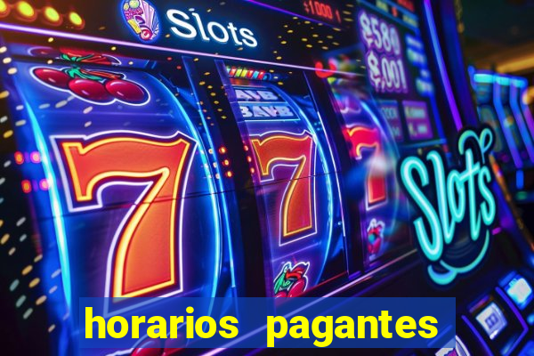 horarios pagantes fortune tiger