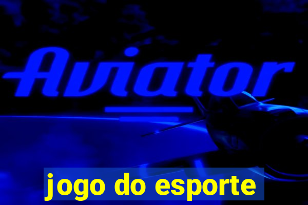 jogo do esporte