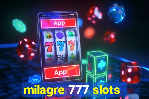 milagre 777 slots