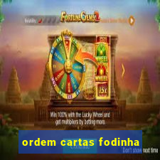 ordem cartas fodinha