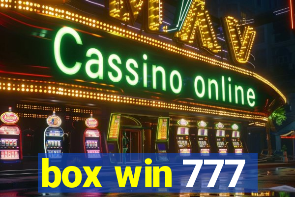 box win 777