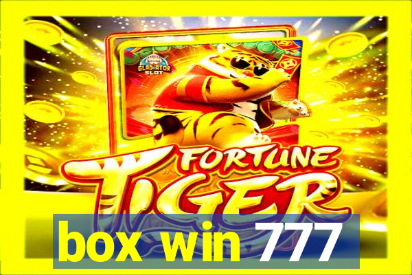 box win 777