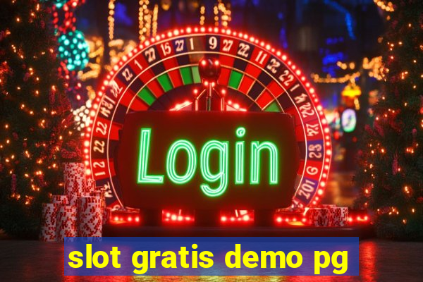 slot gratis demo pg