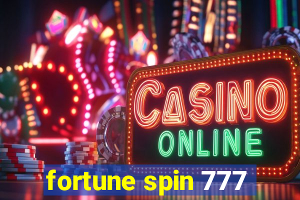 fortune spin 777