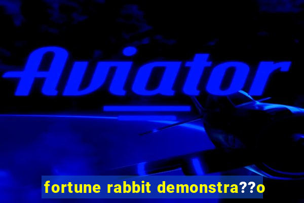 fortune rabbit demonstra??o