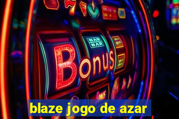 blaze jogo de azar