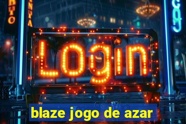 blaze jogo de azar