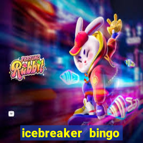 icebreaker bingo card generator