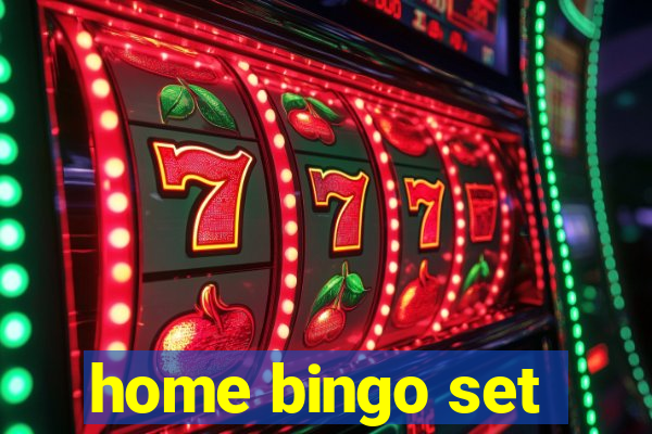 home bingo set