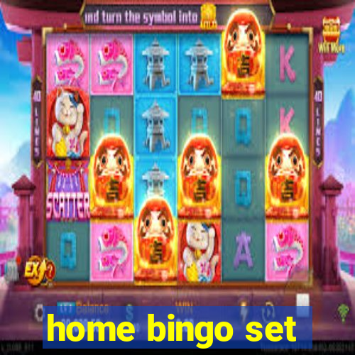 home bingo set