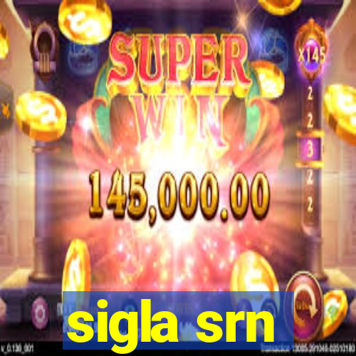 sigla srn