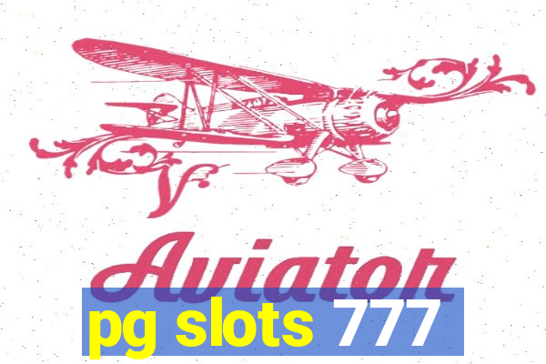 pg slots 777