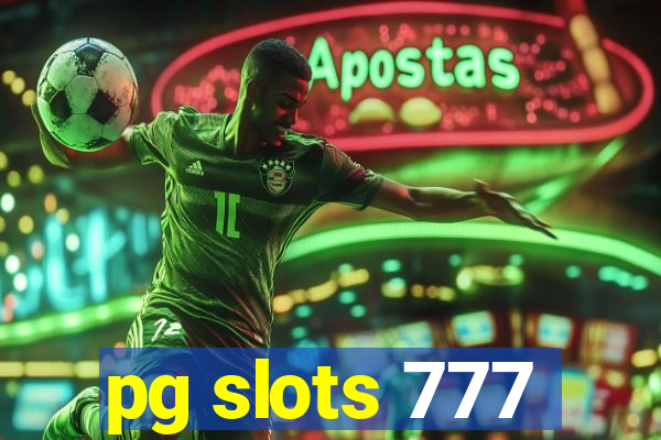 pg slots 777