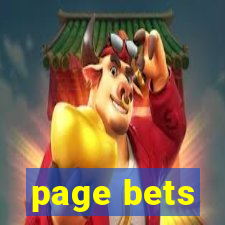 page bets