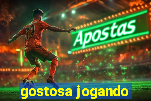 gostosa jogando