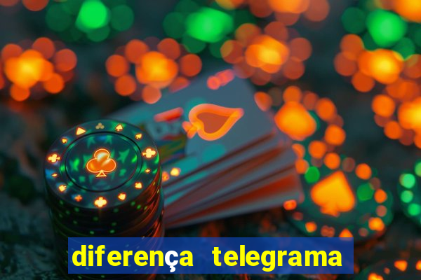 diferença telegrama e carta