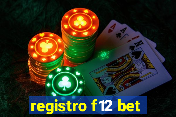 registro f12 bet