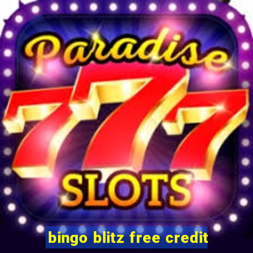 bingo blitz free credit