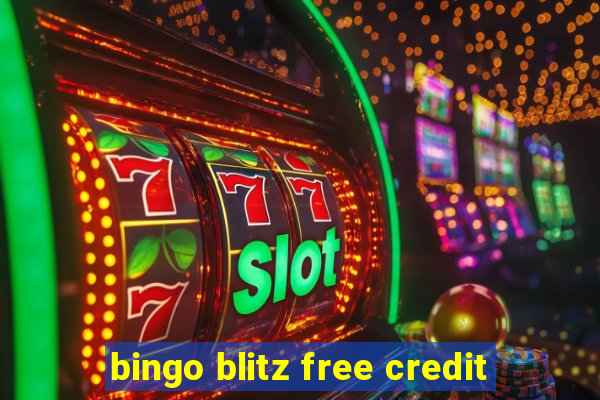 bingo blitz free credit