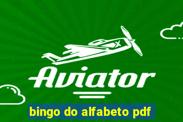 bingo do alfabeto pdf