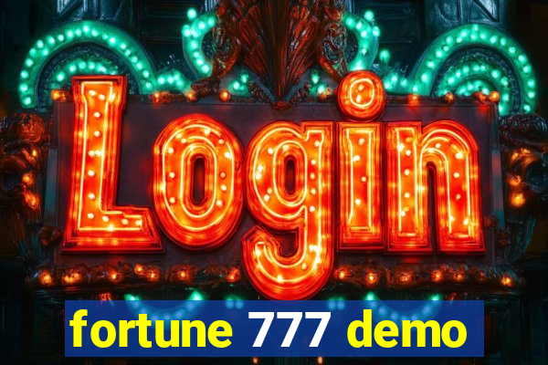 fortune 777 demo