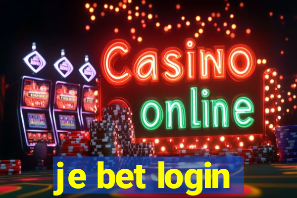 je bet login