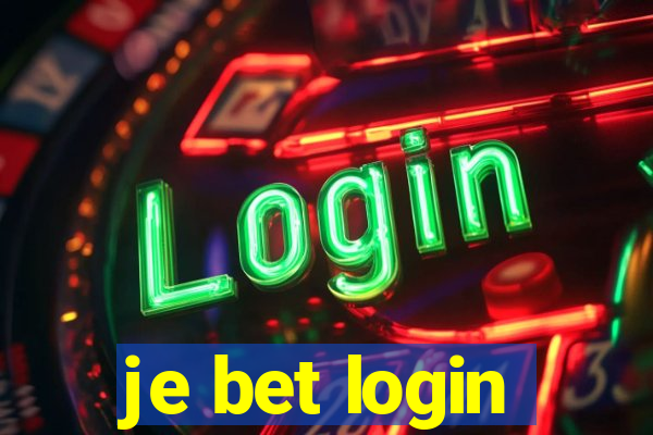 je bet login