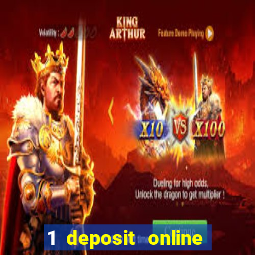 1 deposit online casino nz