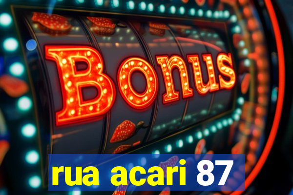 rua acari 87