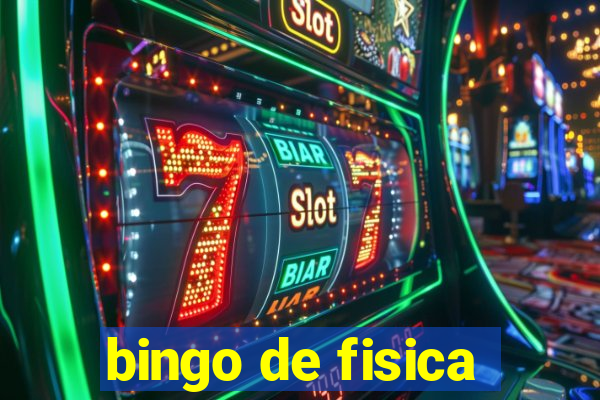 bingo de fisica