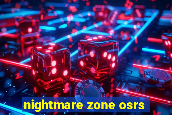 nightmare zone osrs